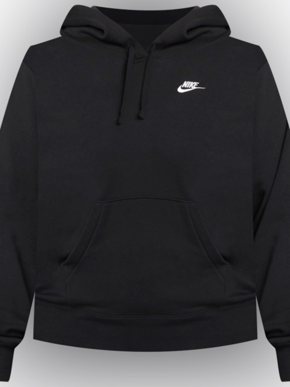Nike Sportswear Club Fleece Women’s Pullover Hoodie Black 3X NWT Plus Size - Picture 2 of 6